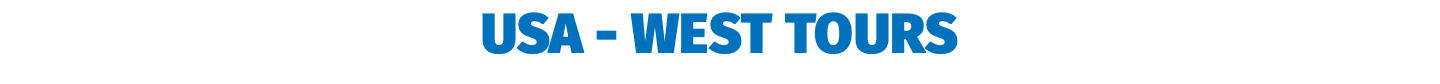USA - west tours