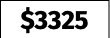 $3325