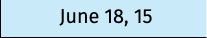 June 18, 15