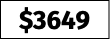 $3649