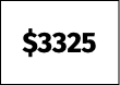 $3325