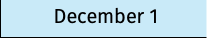 December 1